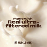 Muscle Milk High Protein Shake, Chocolate, 11 fl oz Cartons (12 Pack) Ultra Filtered Milk, 26g High Quality Protein Shake, 3g Sugar, 160 Calories, No Artificial Flavors, No Artificial Sweeteners, No Added Colors